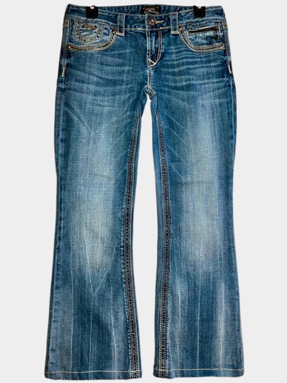 Rerock Low Rise Bootcut Jeans in Blue Wash Women’s 6S